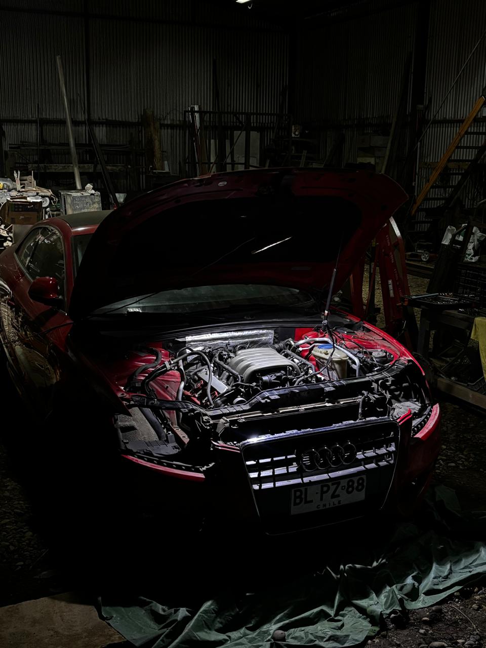 Sticker SEWAUTO — Audi A5 Rojo