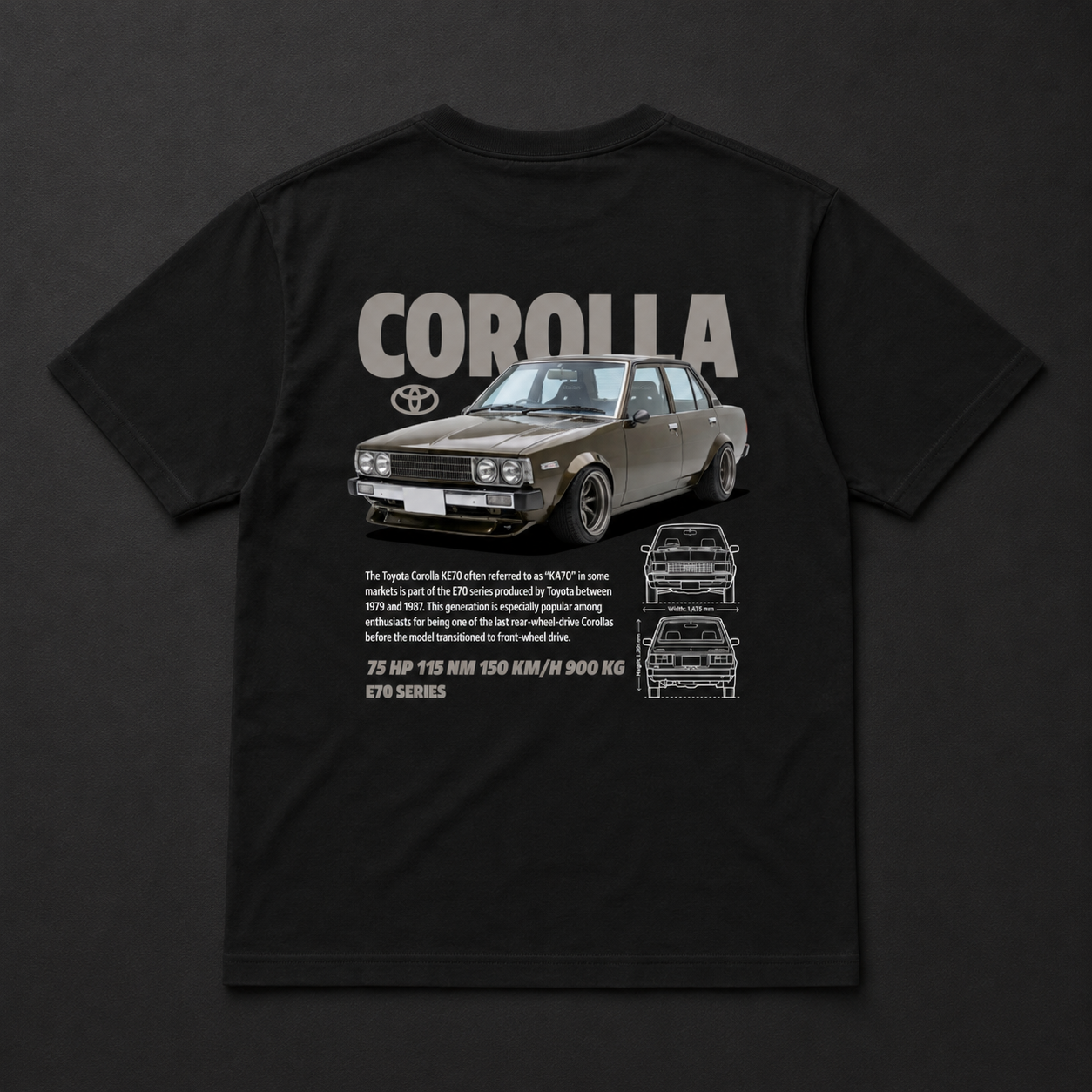 Toyota Corolla E70 KE70